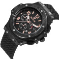 2017 most popular sport style real chronograph private label watch low moq